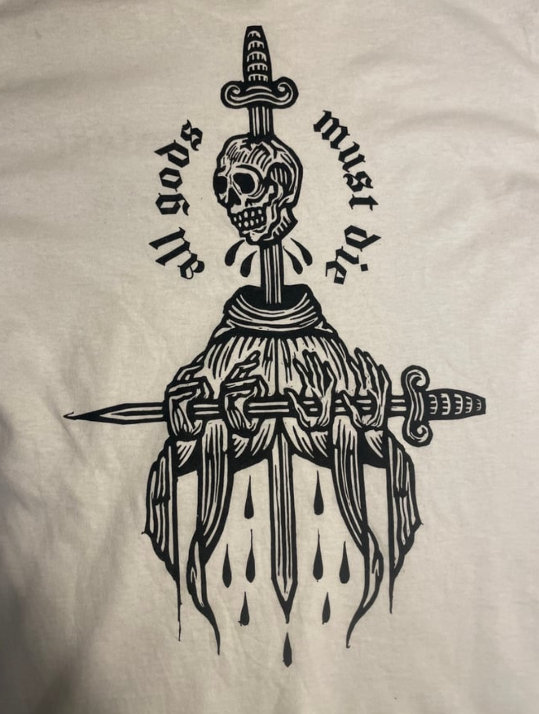 Kill Em Dead T Shirt White