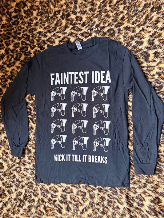 Gun and Megaphone Long Sleeve